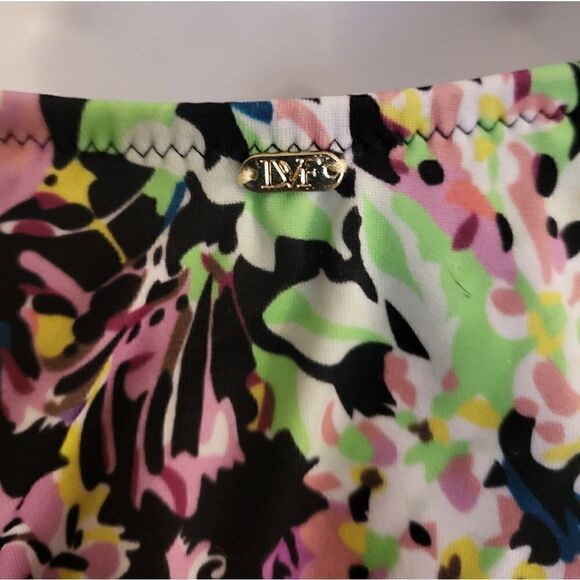 NWT Diane Von Furstenberg Floral Print One Pc. Bandeau Swimsuit Sz.S MSRP $170 - Picture 8 of 9